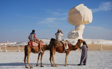 White Desert landscape