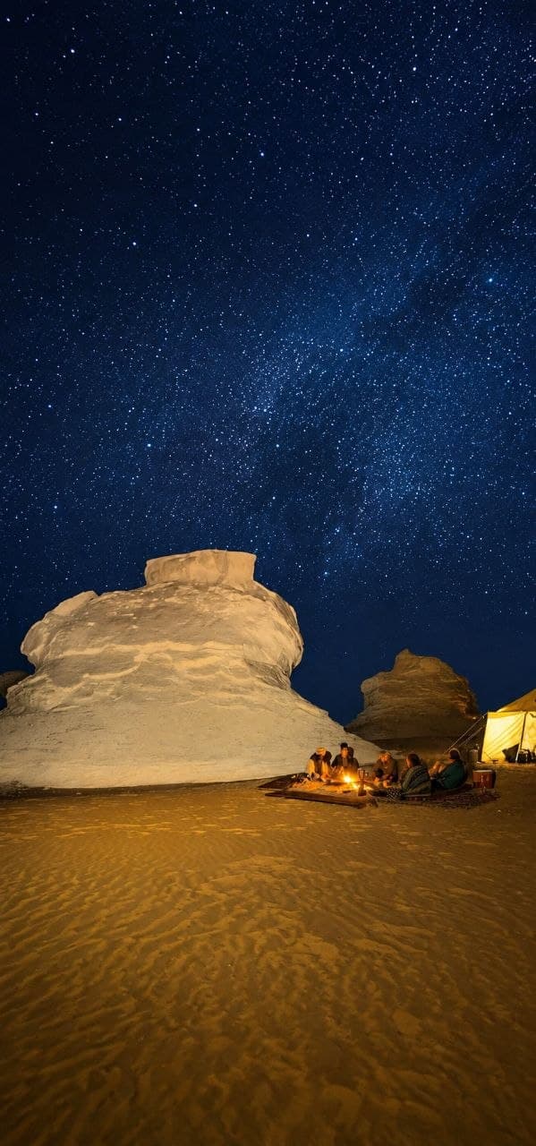 White Desert Camping: A Night Under the Stars in Egypt (2026)