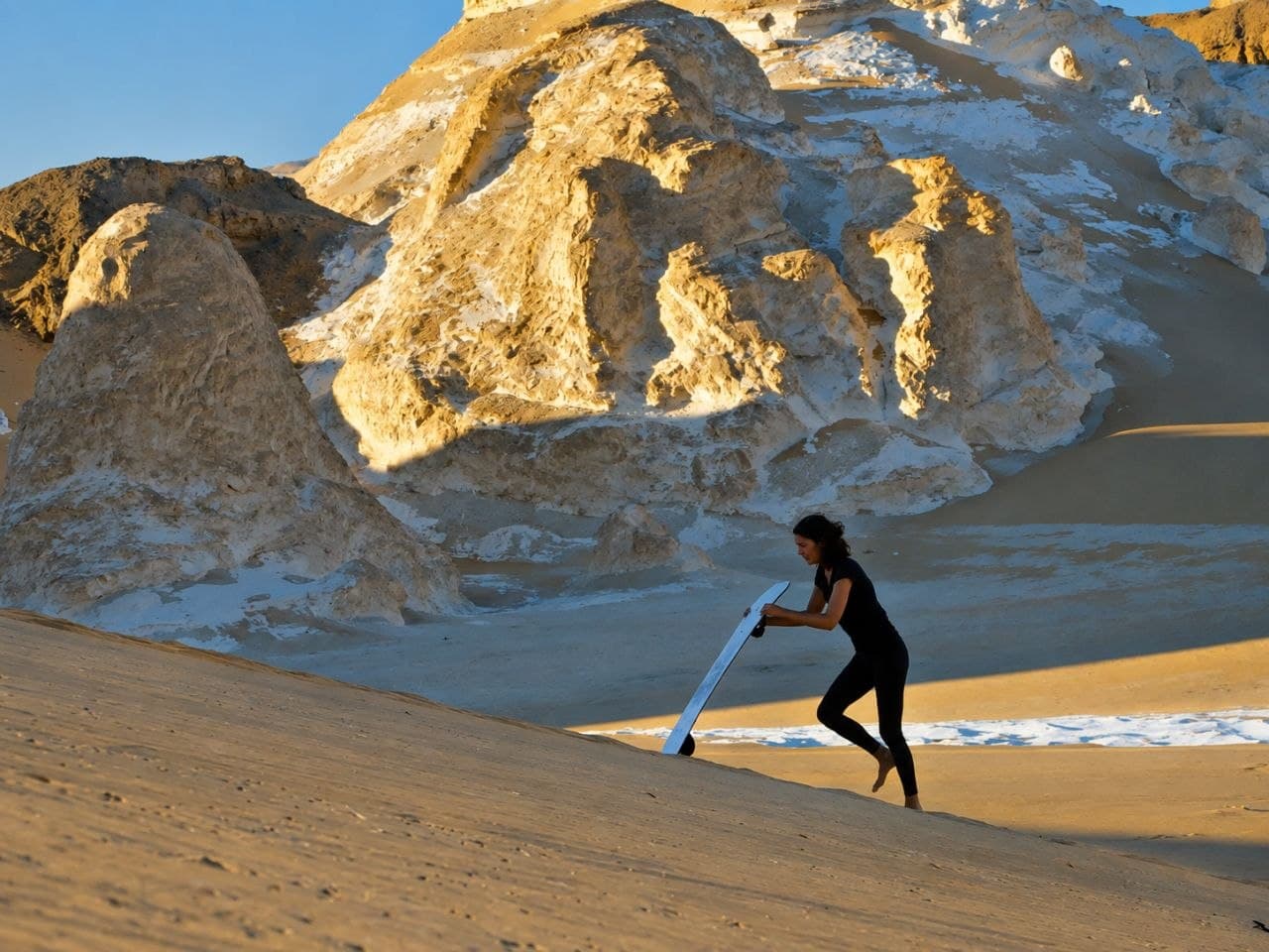 Sandboarding